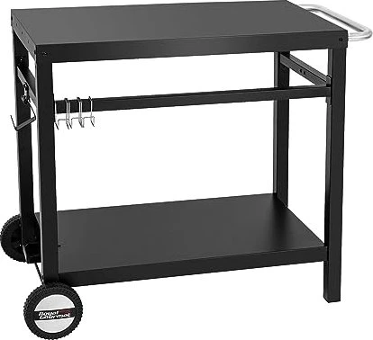 Royal Gourmet PC3401BE-G 3-Etagen-Servierwagen schwarz