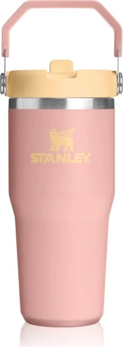 Stanley Iceflow Flip Straw 2.0 Isolierflasche 410ml peach rose