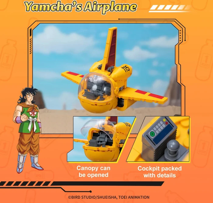 Pantasy Dragon Ball Classic Ride Yamcha's Airplane