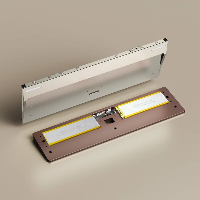 Wobkey Crush 80 Reboot Pro, Yellow, LEDs RGB, Kailh Cocoa, USB/Bluetooth, US