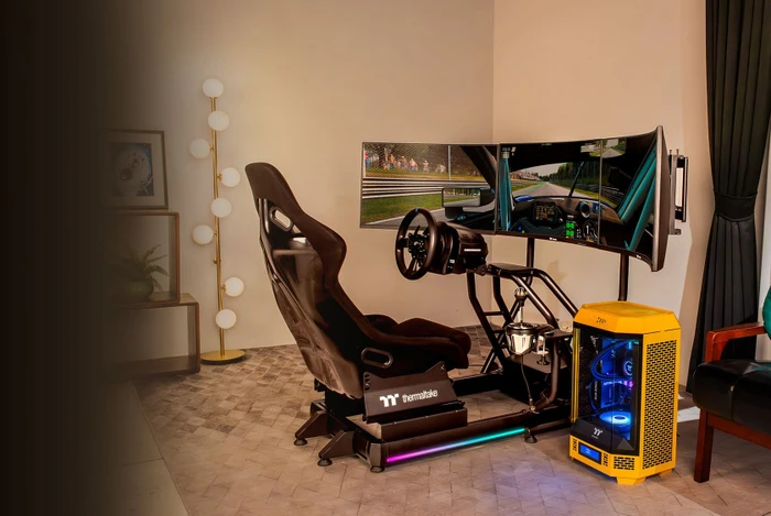 Thermaltake Racing Simulator Cockpit GR500, schwarz