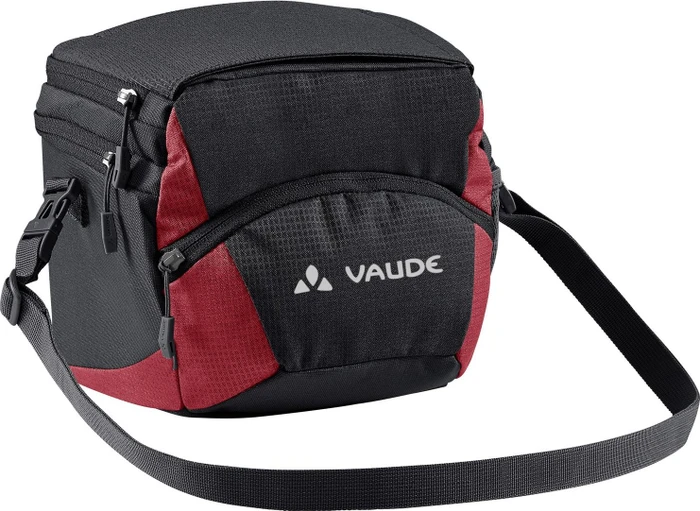 Vaude OnTour Box M Lenkertasche black/carmine