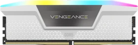 Corsair Vengeance RGB weiß UDIMM 16GB, DDR5-5200, CL40-40-40-77 (CMH16GX5M1B5200C40W)