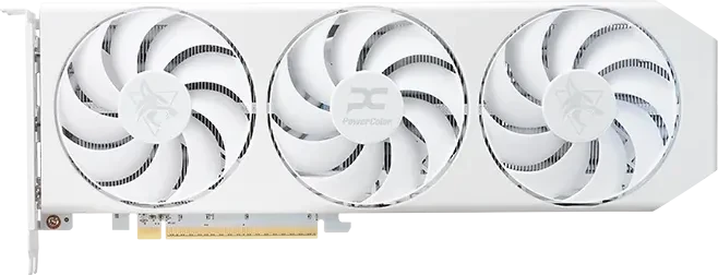 PowerColor Hellhound Spectral White Radeon RX 9060 XT, 16GB GDDR6, HDMI, 2x DP