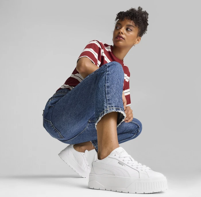 Puma Karmen II Leather puma white/puma silver (Damen)