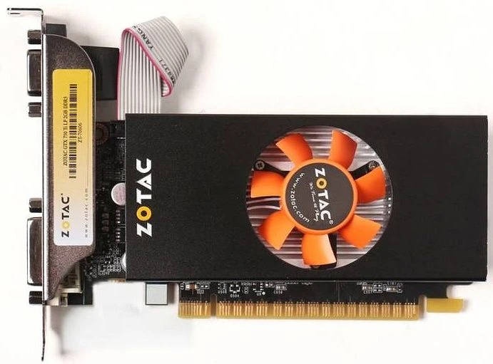 Zotac GeForce GTX 750 Ti LP, 2GB GDDR5, VGA, DVI, HDMI
