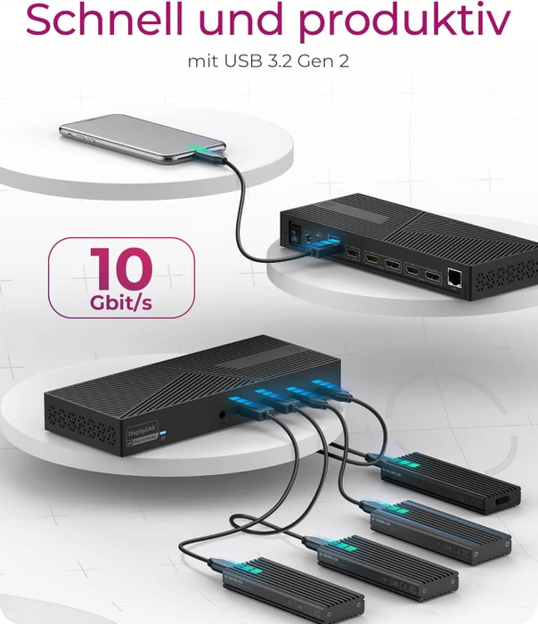 RaidSonic Icy Box IB-DK2246AC, USB-C 3.1 [Buchse]