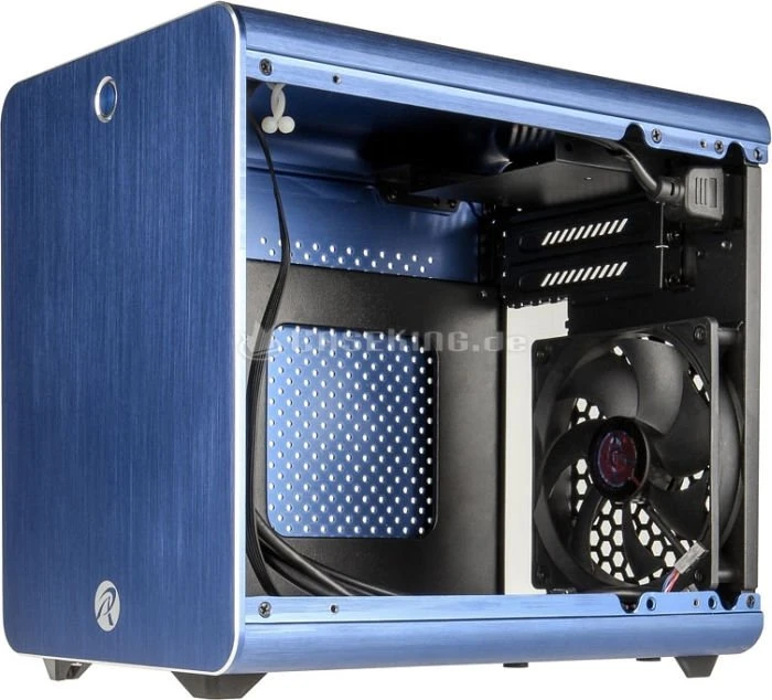 Raijintek Metis blau, Acrylfenster, Mini-ITX