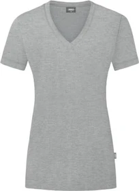 Jako Organic T-Shirt kurzarm light grey melange (Junior)