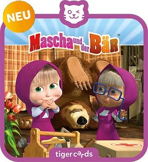 Tiger Media Tigercard Mascha und der Bär Eine zu viel