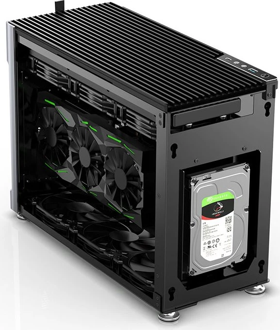 Jonsbo Jonsplus i100 Pro, silber, Mini-ITX