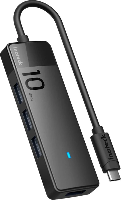 Inateck USB-Hub, 4x USB-A 3.1, USB-C 3.1 [Stecker]