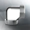 Raijintek Pelias D140906 L-Verbinder 90° 14mm, silber, 6er-Pack Vorschaubild