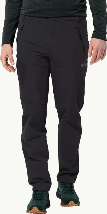 Jack Wolfskin Glastal Winter Hose lang schwarz (Herren)