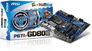 MSI P67A-GD80 (Intel 1155)