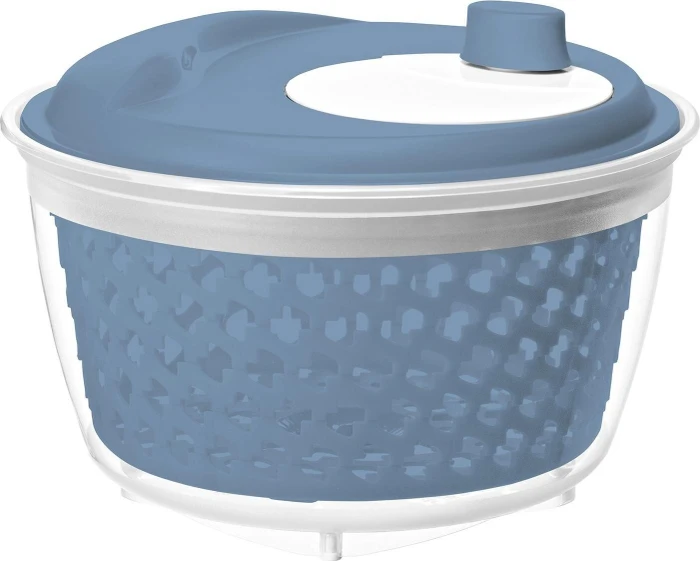 Rotho Fresh Salatschleuder 4.5l horizontblau