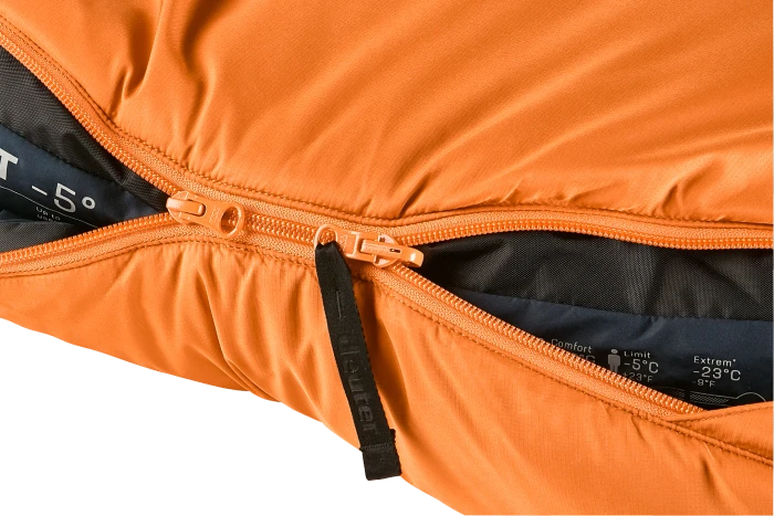 Deuter Orbit -5° L Mumienschlafsack mandarine/ink