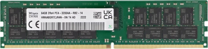 SK hynix RDIMM 64GB, DDR4-3200, 2RX4, reg ECC
