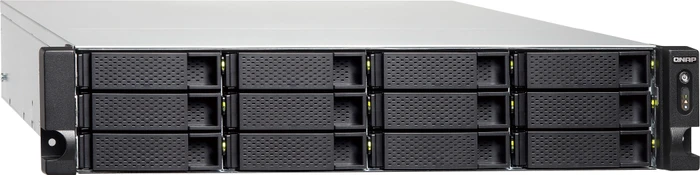 QNAP Turbo Station TS-1283XU-RP-E2124-8G, 8GB RAM ECC, 2x SFP+ 10Gb/s, 4x RJ-45 1000Base-T, 2HE