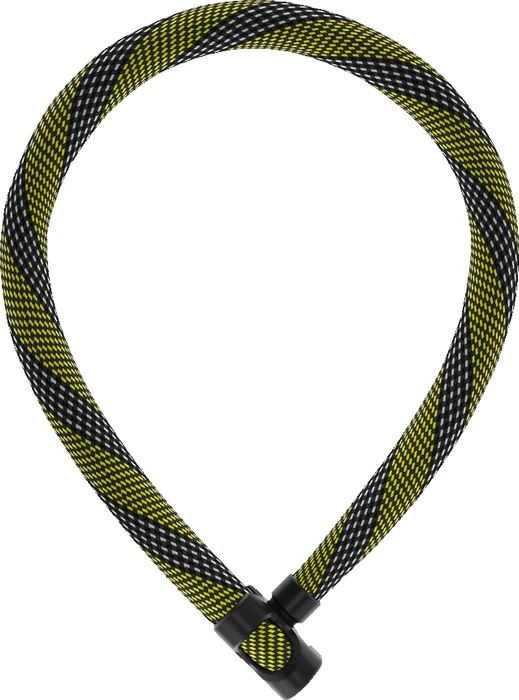 ABUS Ivera Chain 7210/85 Color Kettenschloss, Schlüssel racing yellow