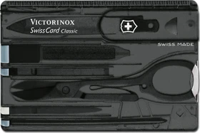 Victorinox SwissCard Classic Taschenmesser schwarz