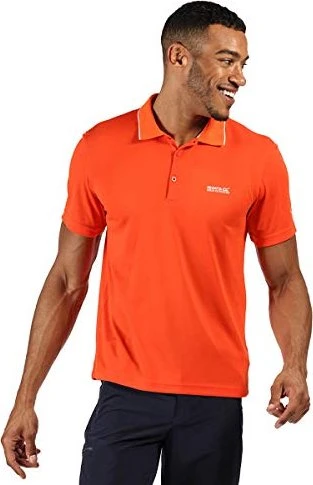 Regatta Maverick V Poloshirt kurzarm rot (Herren)