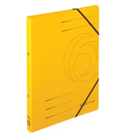 Herlitz Ringbuch 2-Ring Colorspan, 25mm, A4, gelb