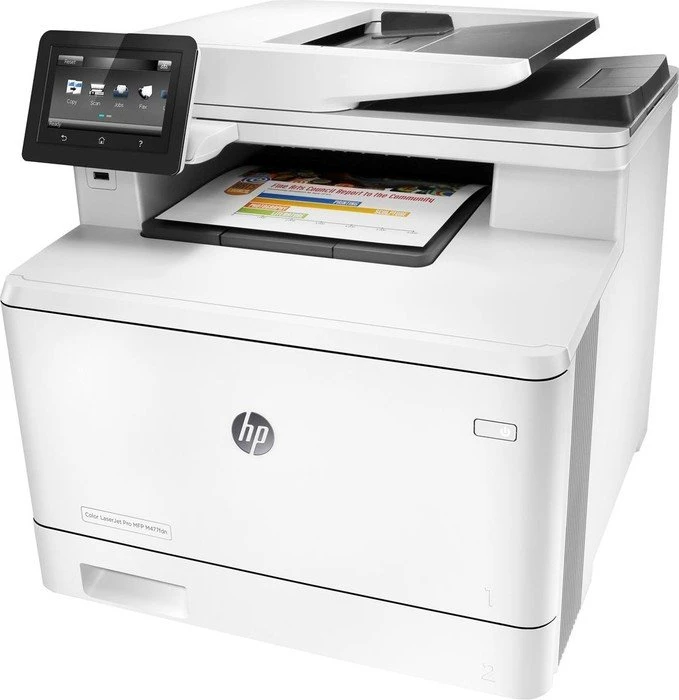 HP Color LaserJet Pro MFP M477fdn, Laser, mehrfarbig
