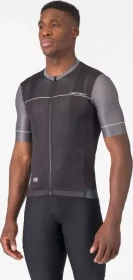 Castelli Unlimited Endurance 2 Trikot kurzarm light black/smoky gray/ivory (Herren)