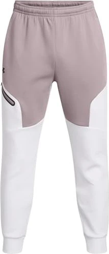 Under Armour Unstoppable Fleece Trainingshose lang tetra grey/white (Herren)
