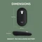 Logitech M350s Pebble Mouse 2 schwarz, Logi Bolt, USB/Bluetooth Vorschaubild