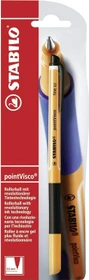 STABILO pointVisco Tintenroller (Mine) schwarz/orange, Blister