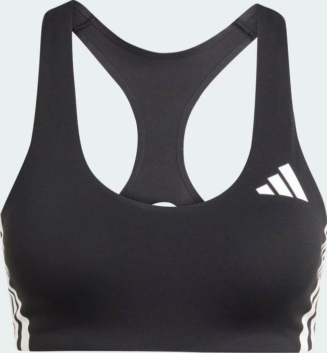 adidas Adizero Run Medium-Support Sport-BH schwarz (Damen)