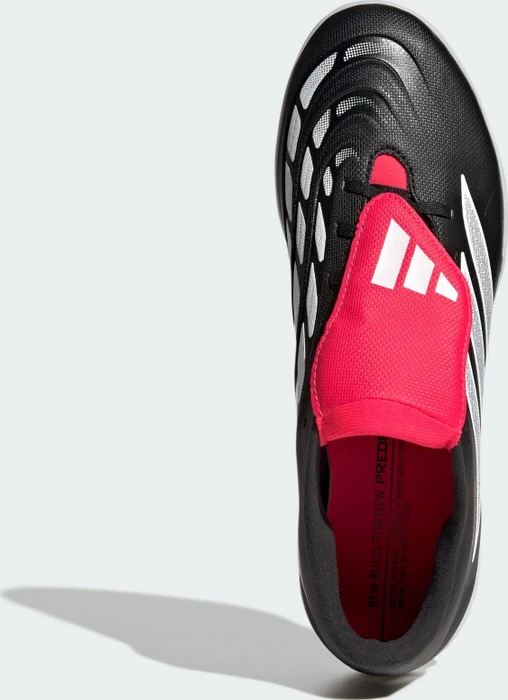 adidas Predator Club Sala Fold-Over Tongue IN core black/cloud white/lucid red (Herren)