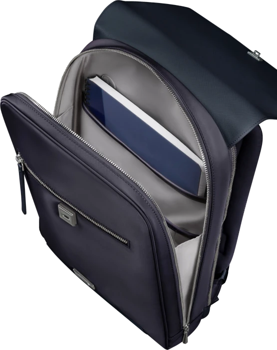 Samsonite Zalia 3.0, Rucksack, 14.1", mit Überschlag, Dark Navy