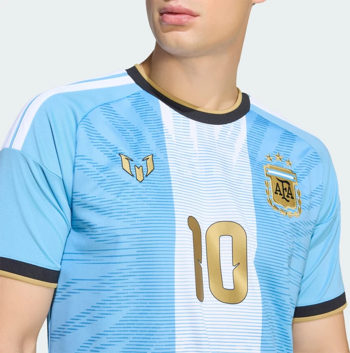 adidas Argentinien Messi 26 Trikot kurzarm light blue (Herren)