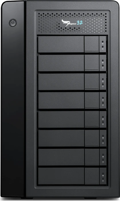 Promise Pegasus32 R8, 64TB, Thunderbolt 3 / USB-C 3.1