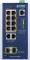 Planet IGS-4215 Industrial Railmount Gigabit Managed Switch, 10x RJ-45, 2x SFP, 360W PoE++ Vorschaubild