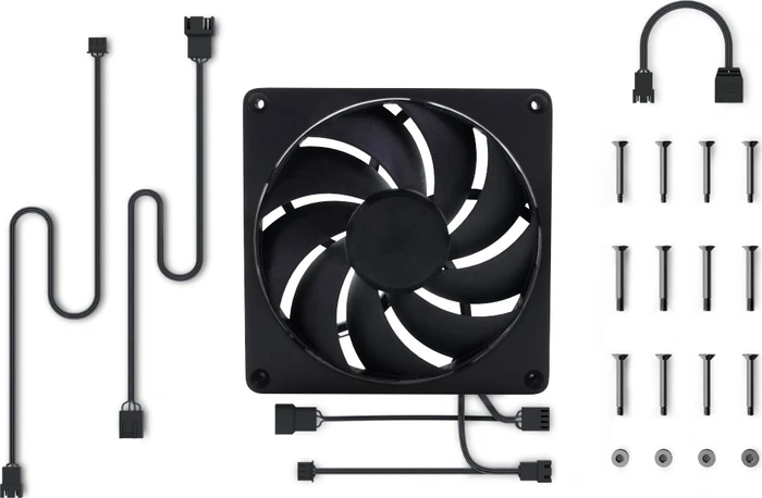 Alphacool Apex Stealth Metall Matt Schwarz 2500rpm, 140mm