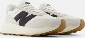 New Balance 370 sea salt/black cement