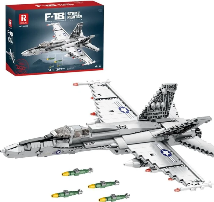 Reobrix F18 Hornet Strike Fighter