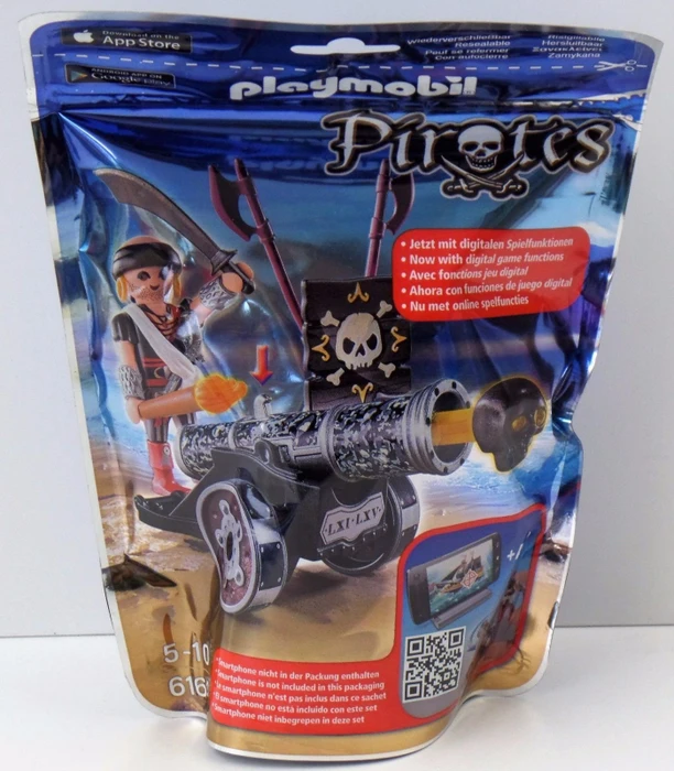 playmobil Pirates Blaue App-Kanone mit Seeräuber
