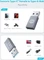 Graugear G-AD-CTA-10G, USB-C Adapter, USB 3.1, 10Gb/s, USB-C 3.1 [Buchse] auf USB-A 3.1 [Stecker], Adapter, schwarz Vorschaubild