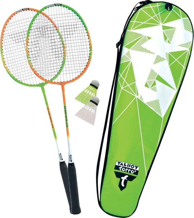 Talbot Torro 2-Attacker Set Badmintonschläger – Bild 2 von 2