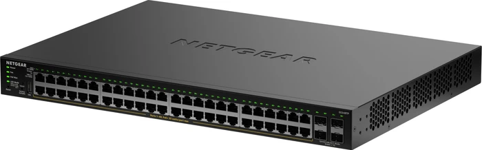 Netgear S350 Desktop Gigabit Smart Switch, 48x RJ-45, 4x SFP, 380W PoE+