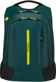 Samsonite Ecodiver Rucksack L, Notebook Rucksack, 17.3", Dark Teal/Lime