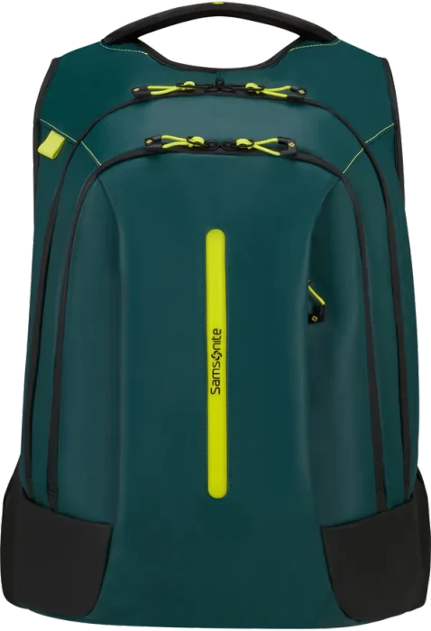 Samsonite Ecodiver Rucksack L, Notebook Rucksack, 17.3", Dark Teal/Lime