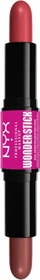 NYX Wonder Stick Dual Cream Blush Stick 03 bright coral n deep peach, 8g