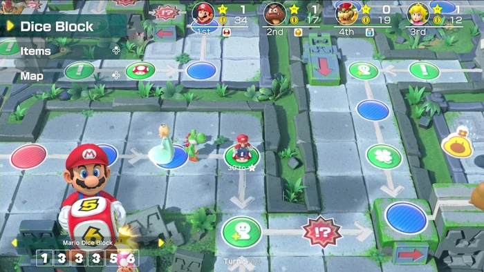 Super Mario Party inkl. Joy-Con Controller pastell violett/pastell grün (Switch)