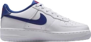 Nike Air Force 1 white/university red/deep royal blue (Junior)